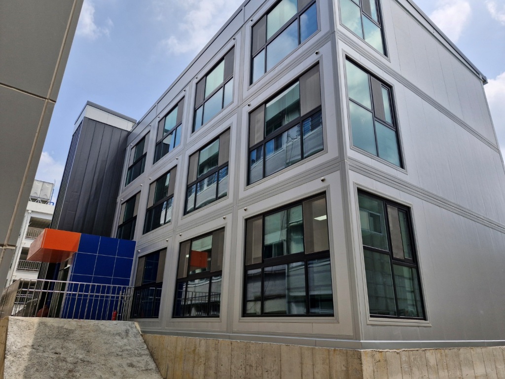Gyeongbuk Human Tech High School Modular Dormitory Manufacture and Installation